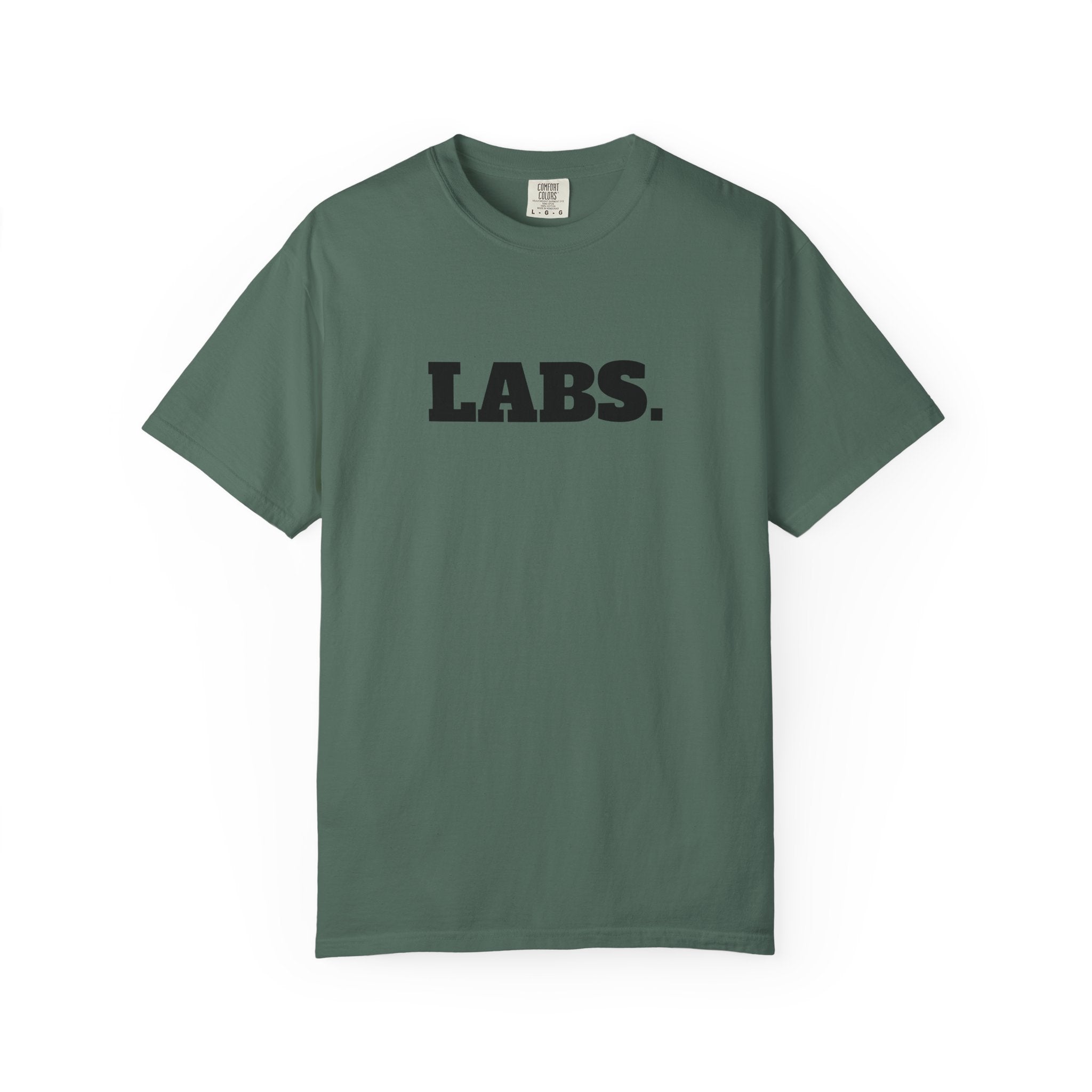 LABS. T-SHIRT (Comfort Colors) *Graphic on Back*