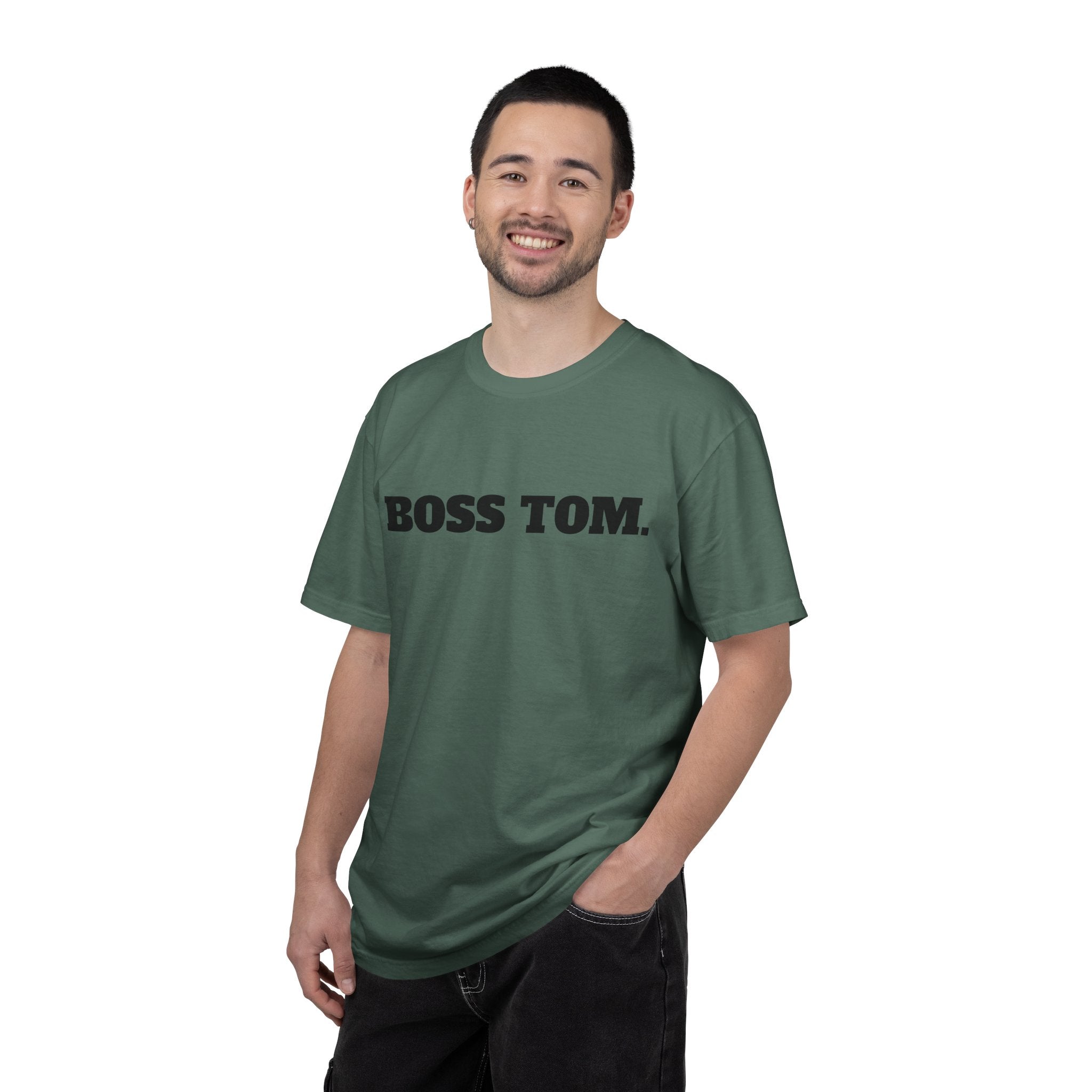 BOSS TOM. T-SHIRT (Comfort Colors) *Graphic on Back*