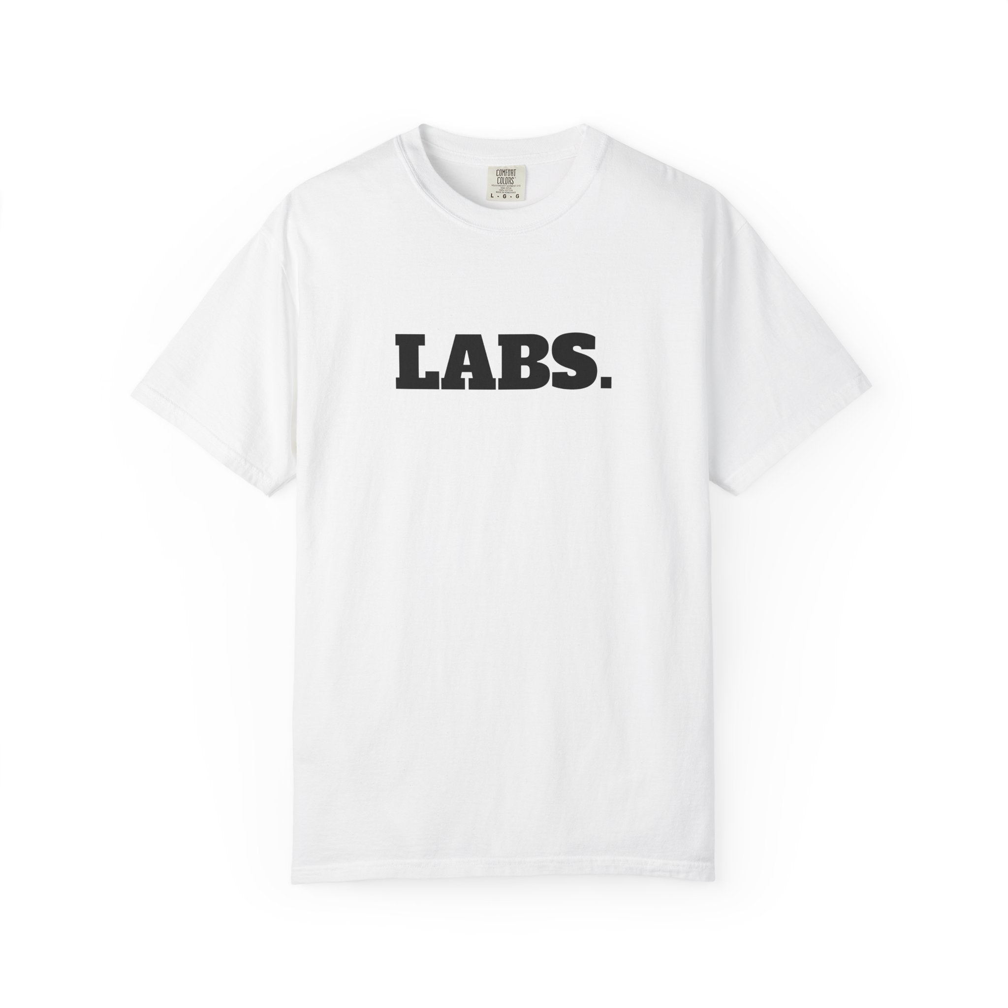 LABS. T-SHIRT (Comfort Colors) *Graphic on Back*