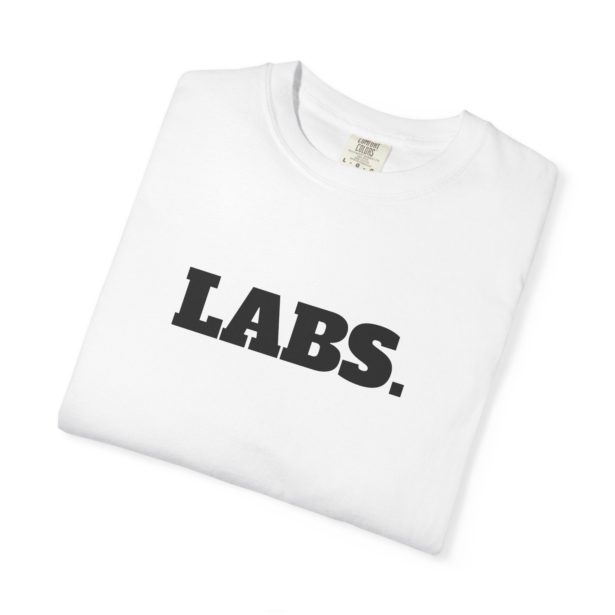 LABS. T-SHIRT (Comfort Colors) *Graphic on Back*
