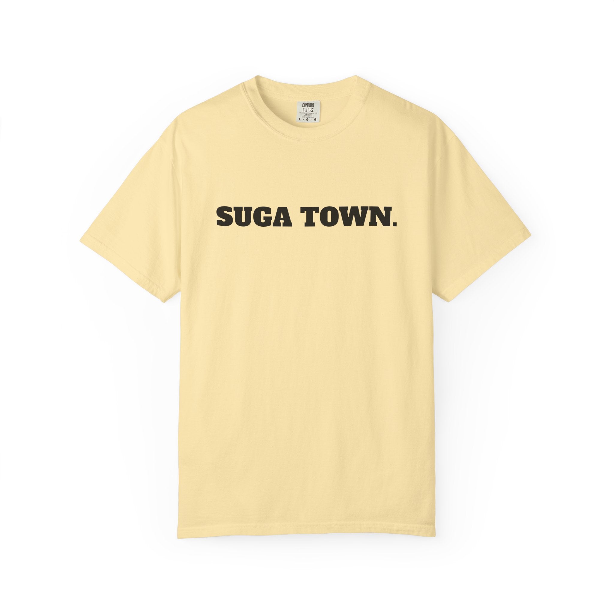SUGA TOWN. Graphic on back