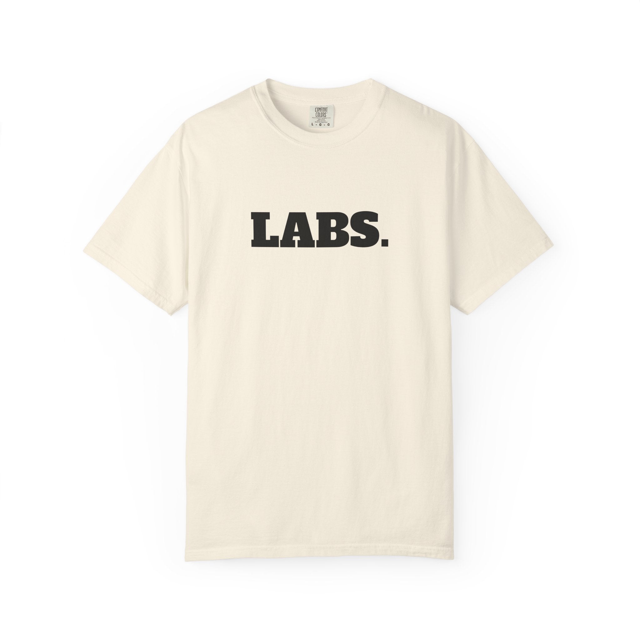 LABS. T-SHIRT (Comfort Colors) *Graphic on Back*